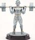 Resin Weightlifter Statue Trophy RX434SG