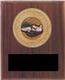 Solid Walnut Track and Field Plaque