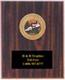 Cherry Finish Track and Field Plaque