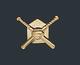 Baseball Letter Pin 110