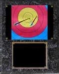 Deluxe Target Image Archery Plaque