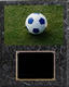 Image Soccer Plaque V Style Deluxe
