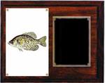 Deluxe Cherry Finish Image Fishing Plaque H Series