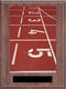 Cherry Finish Image Track and Field Plaque