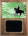 Deluxe Equestrian Plaque