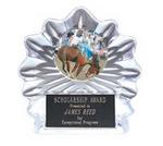Acrylic Flame Ice Rodeo Trophies