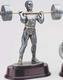 Weightlifting Statue Trophy RX431SG