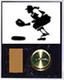 Image Softball Plaque Clock V Series