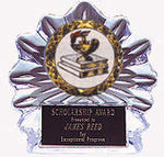 Acrylic Flame Ice Scholastic Award
