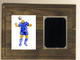 Solid Walnut Image Soccer Plaque H Style Deluxe