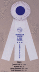 Wide Custom Printed Rosette Ribbon TR53