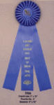 Custom Printed Rosette Ribbon TR56