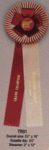 Rosette Ribbon with Your Custom Print TR91