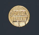 Volleyball Letter Pin