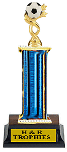 Non-Gender Soccer Trophies, S1-6114nches tall