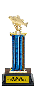 Crappie - Perch Fishing Trophy heights of 8-18 inches