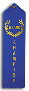 Pre-Printed Ribbons in Horse Show Colors will Ship Same or Next Day (pack of 25)