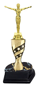 Gymnastics Trophies BFR Style, 5 Levels of Pricing, As Low as $5.99