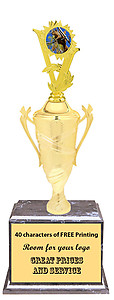 Black Marble Finish Cup Trophies