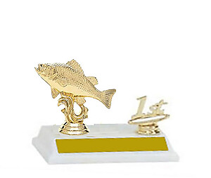 Crappie - Perch Fishing Trophy with Trim