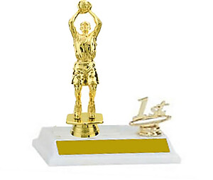 At the Line Boys Basketball Trophies for Boys and Men, 2BF Series