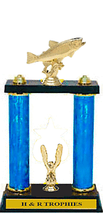 Trout two post fishing trophy heights of 18-28 inches