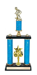 Large Wrestling Trophies, 24 to 36 inches tall