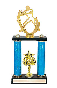 2P Quarterback Gonna Pass Football Trophies 18 to 26 inches