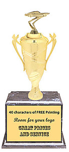 BM2800 Mustang Cup Trophies with 8 Size Options,  and Two Topper Options