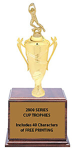 Making the Catch Football Cup Trophy on Cherry Finish