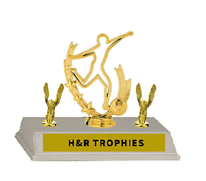 Gender Neutral Soccer Trophies, 3BF Style