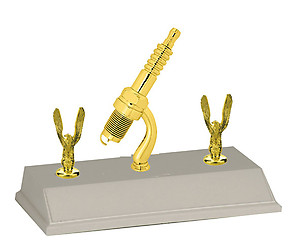 3BF Spark Plug Trophies, Choose from 3 Toppers