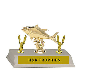 Tuna Fishing Trophy has Double Trim