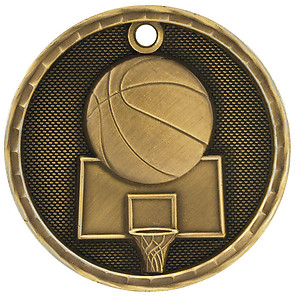 3D202 Basketball Medal 