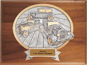 54113-GWH Antique Car Plaque in Three Size Options