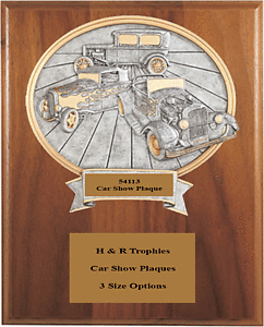 54113-GWV Hot Rods Car Show Plaques