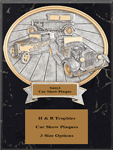 54113-BMV Hot Rods Car Show Plaques, Select From 3 Sizes