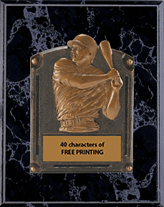 Check Out Our Volume Discounts on this Baseball Plaque