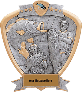 Resin Fishing Plaque