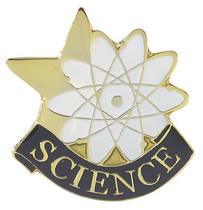 Academic Lapel Pin Science