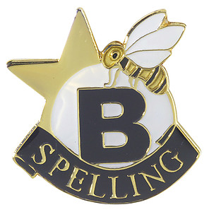 Spelling Lapel Pin