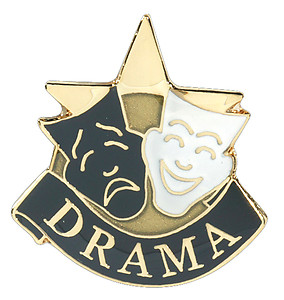 Drama Lapel Pin