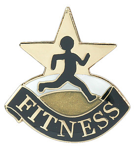 Fitness Lapel Pin