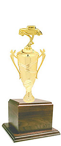 GW2800 Street Rod Cup Trophies with 7 Size Options, Add Cup & Base Height to the Topper Height to Get Overall Height of Trophy
