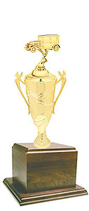 GW2800 Antique Car Cup Trophies with 7 Size Options, Add Cup & Base Height to the Topper Height to Get Overall Height of Trophy
