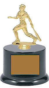 Baseball Trophy with Raised Base