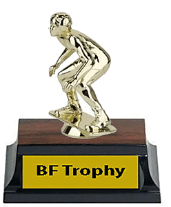 Female Wrestling Trophy
