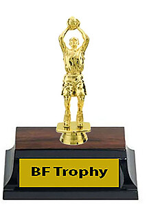 At the Line Boys Basketball Trophies for Boys and Men, BF Series