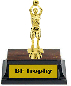 At the Line Basketball Trophies for Girls