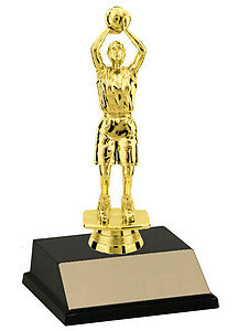 Small Basketball Trophies for Girls and Women, BF Series,